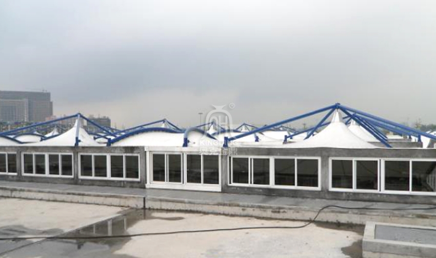 杭州市七格污水处理厂三期膜结构加盖工程