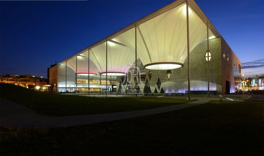 台湾大东文化艺术中心艺术长廊膜结构