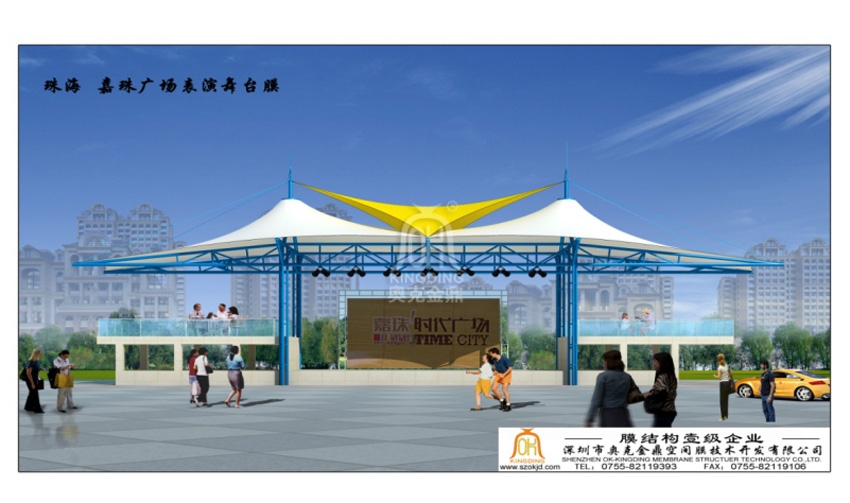 珠海嘉珠时代商业广场舞台