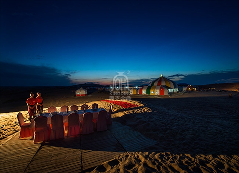 鄂尔多斯市达拉特旗响沙湾旅游景区帐篷