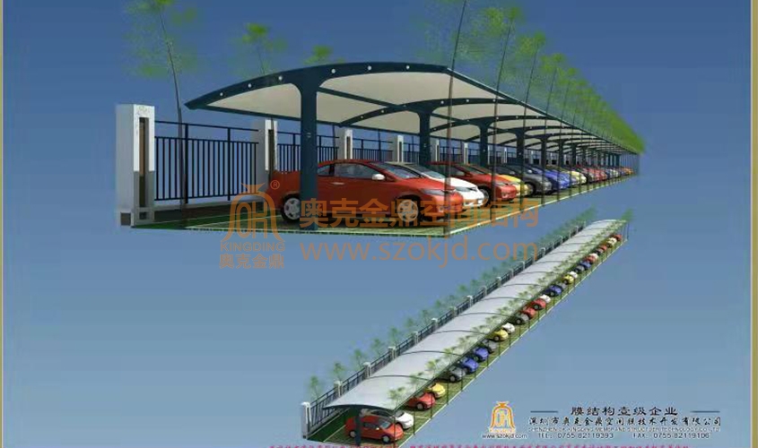 新疆生产建设兵团第二师三十七团景观车棚建设项目